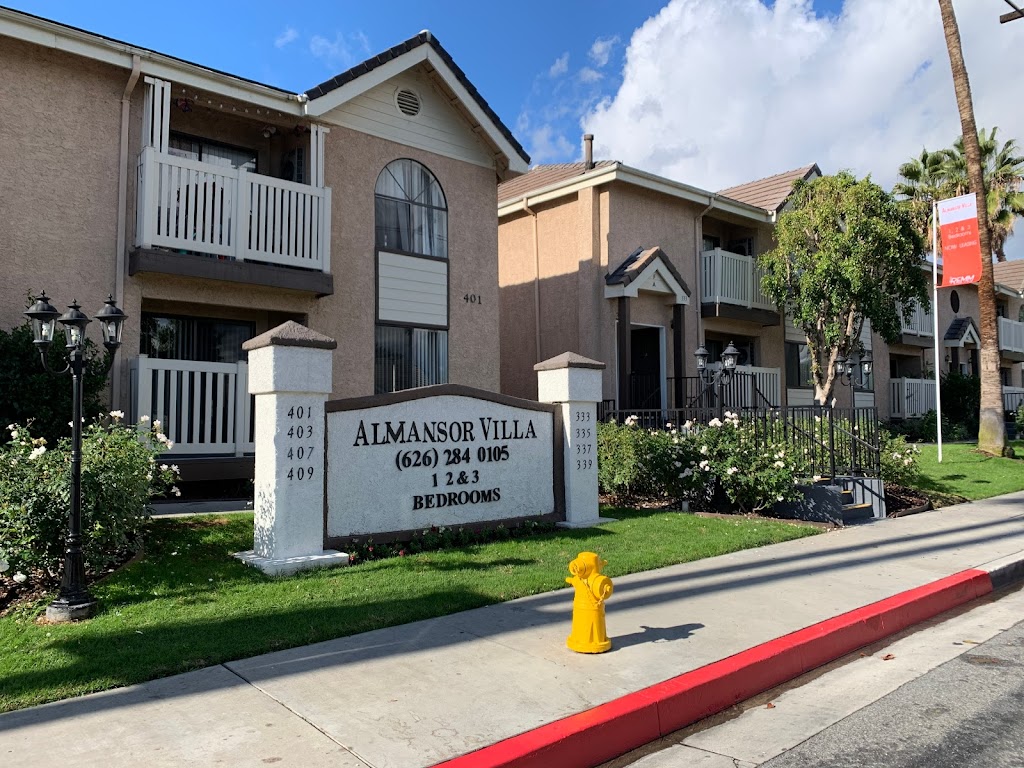 Almansor Villa Apartments | 401 S Almansor St, Alhambra, CA 91801, USA | Phone: (626) 498-8575
