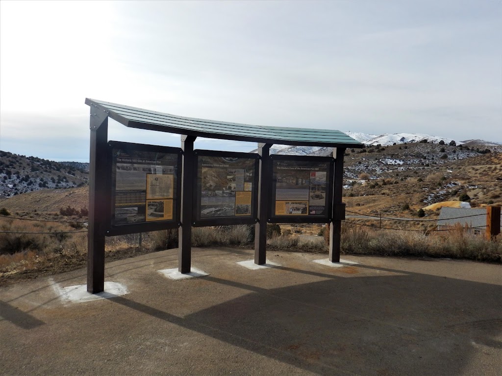 American Flat Mill Kiosk at Visitors Lookout | Silver City, NV 89428, USA | Phone: (775) 885-6000