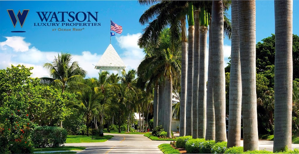 Watson Luxury Properties at Ocean Reef | 9 Barracuda Ln, Key Largo, FL 33037, USA | Phone: (305) 367-0999