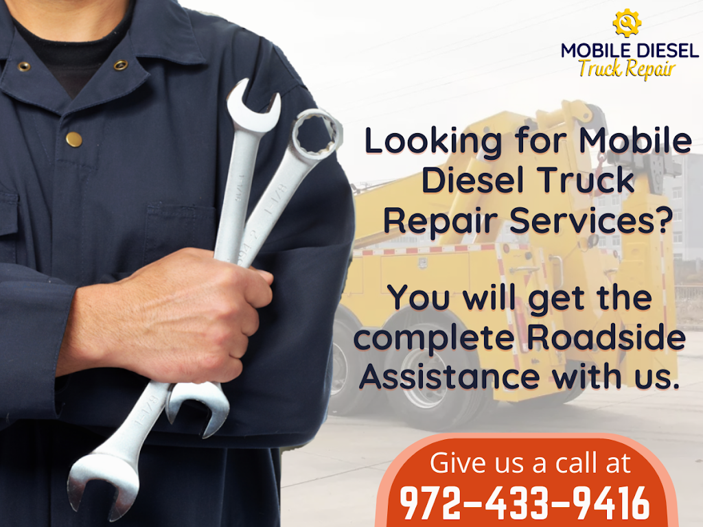 Mobile Diesel Truck Repair | 411 Willow Trail Dr, Grand Prairie, TX 75052, USA | Phone: (972) 433-9416