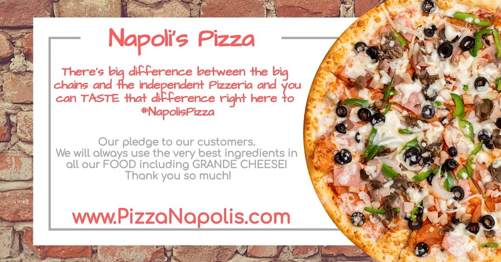 Napolis Pizza | 718 N Heincke Rd, Miamisburg, OH 45342, USA | Phone: (937) 247-5018