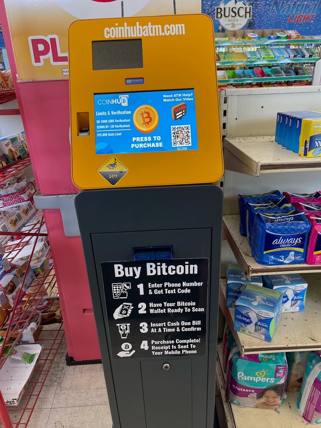 Bitcoin ATM Auburndale - Coinhub | 1002 Lake Ariana Blvd, Auburndale, FL 33823, USA | Phone: (702) 900-2037