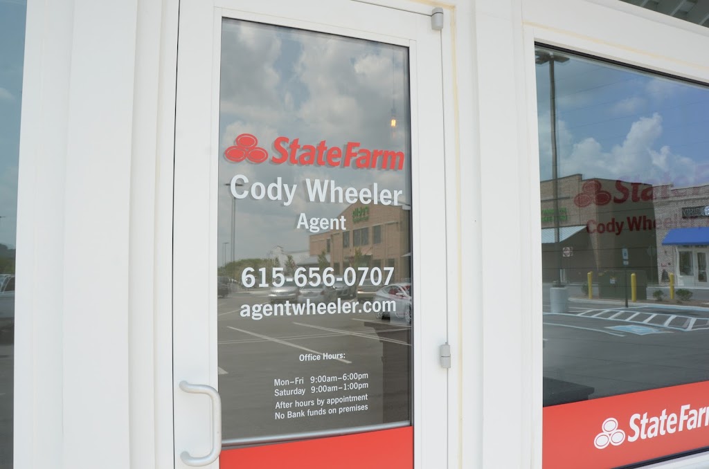 Cody Wheeler - State Farm Insurance Agent | 8086 Berry Farms X-ing Suite 100, Franklin, TN 37064, USA | Phone: (615) 656-0707