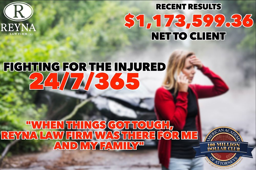 Reyna Law Firm Injury and Accident Attorneys | 8000 W I-10, San Antonio, TX 78230, United States | Phone: (210) 360-9979