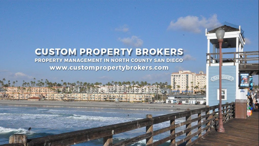 Custom Property Brokers | 1012 S Coast Hwy, Oceanside, CA 92054, USA | Phone: (760) 722-1836