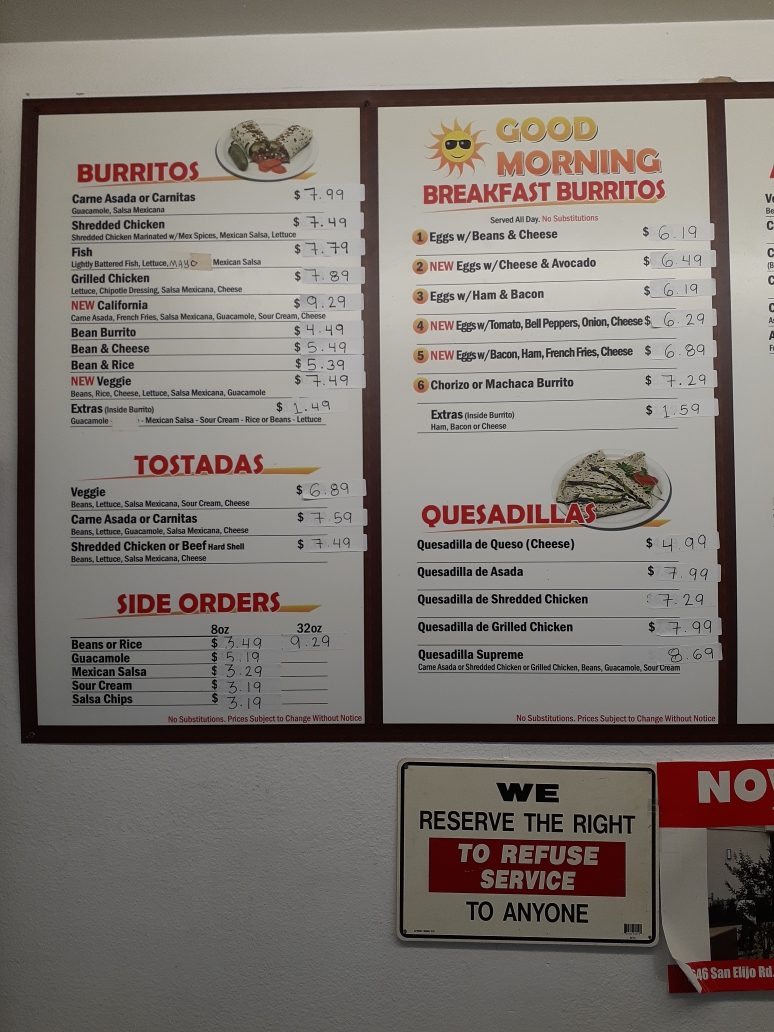 Lourdes Mexican Food To Go | 615 W El Norte Pkwy, Escondido, CA 92026, USA | Phone: (760) 746-1389