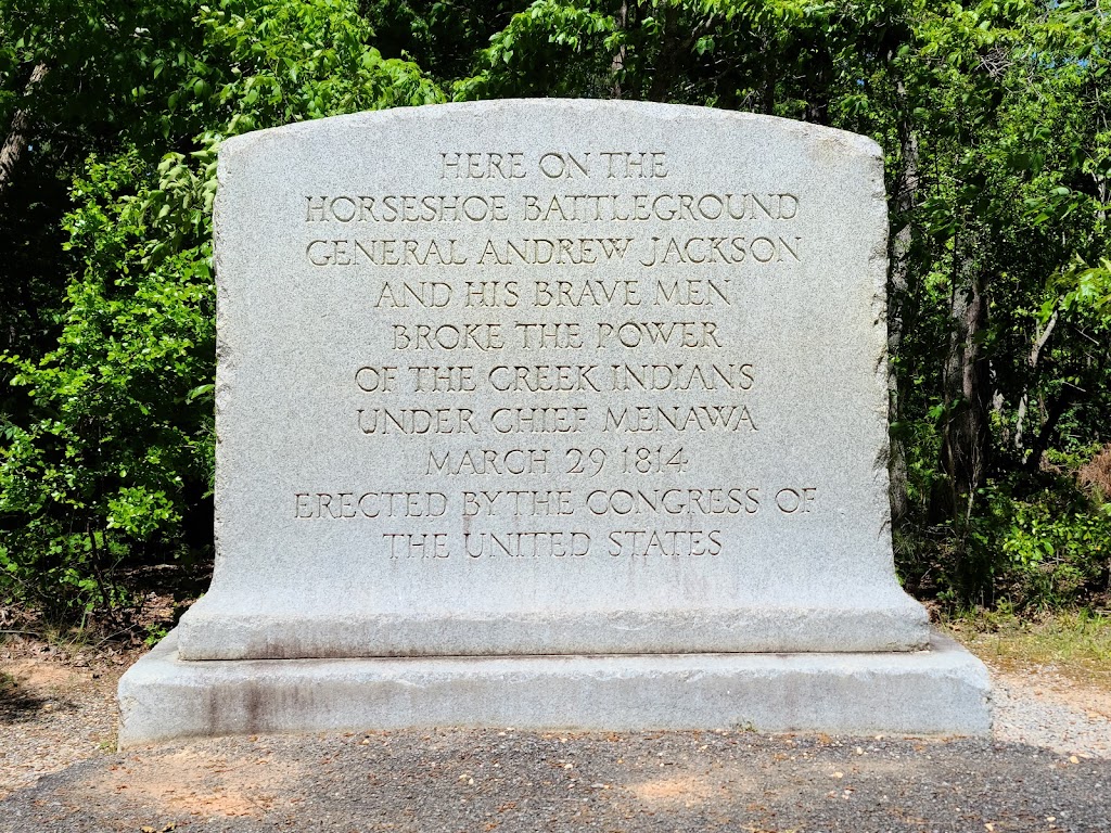 Horseshoe Bend National Military Park | 11288 Horseshoe Bend Rd, Daviston, AL 36256, USA | Phone: (256) 234-7111 Horseshoe Bend National Military Park | 11288 Horseshoe Bend Rd, Daviston, AL 36256, USA | Phone: (256) 234-7111