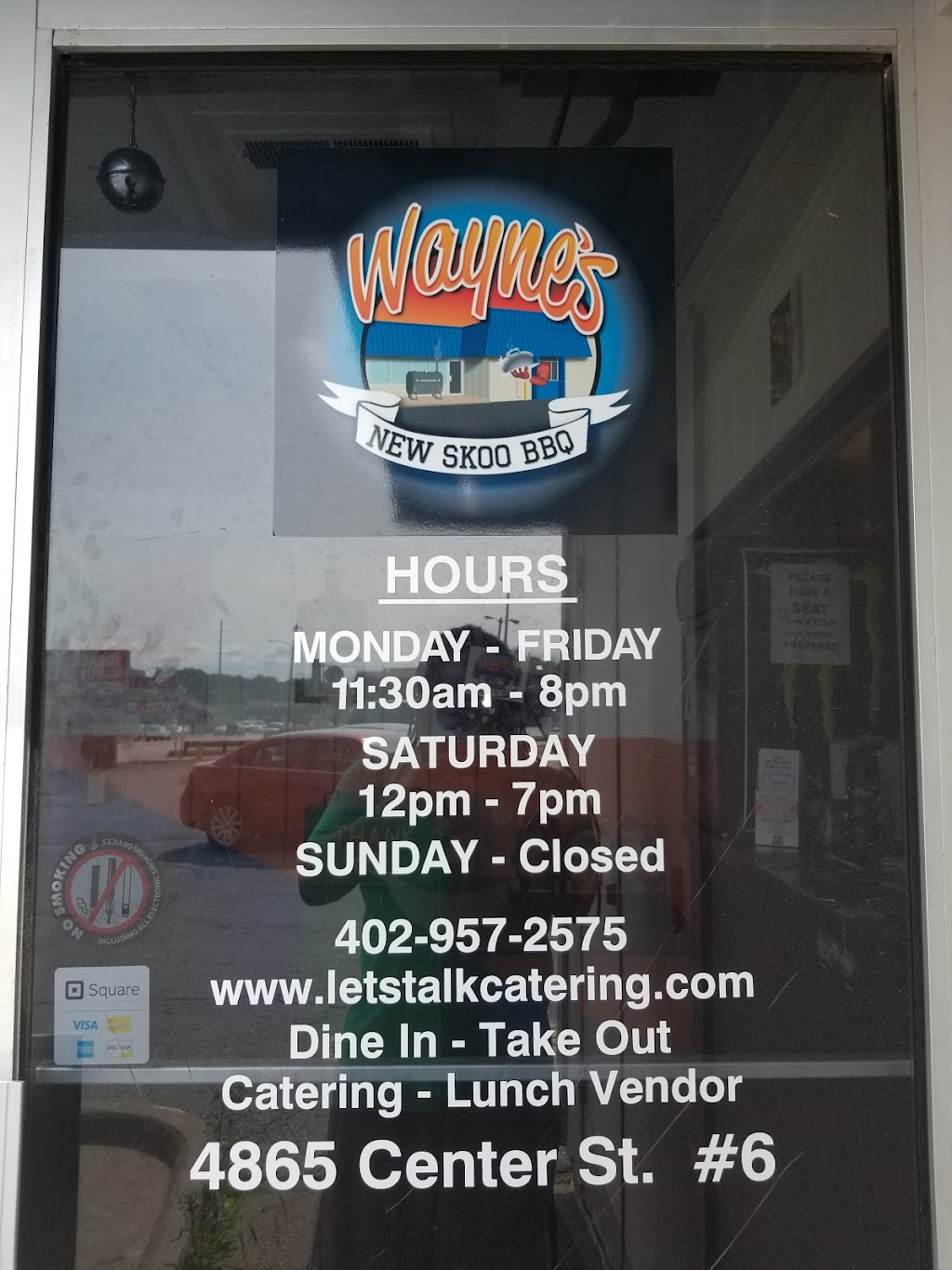 Waynes New Skoo BBQ | 4865 Center St Unit #6, Omaha, NE 68106, USA | Phone: (402) 359-1125