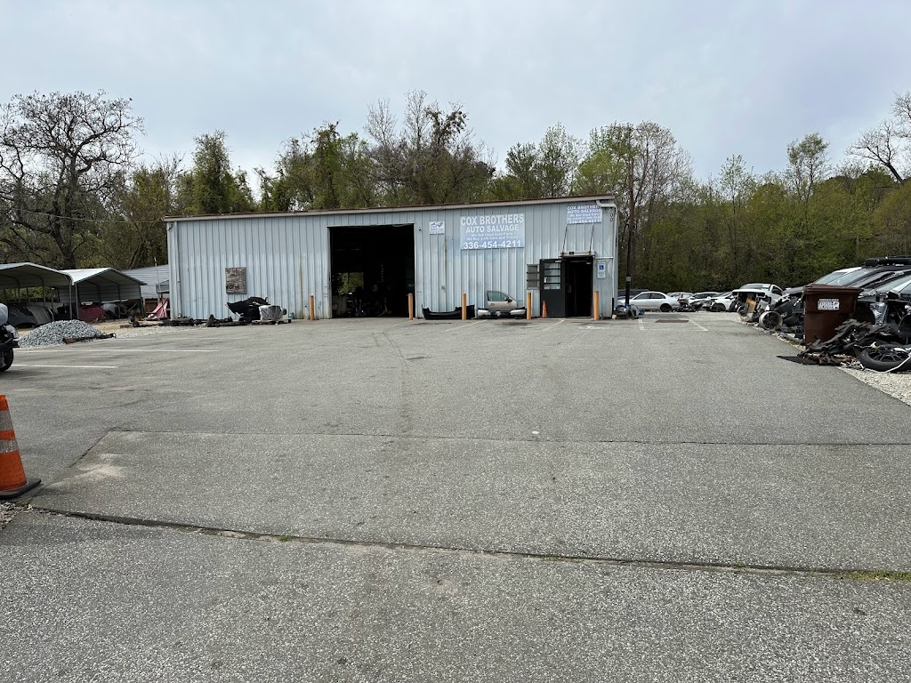 Cox Brothers Auto Salvage | 300 Jr St, High Point, NC 27260, USA | Phone: (336) 454-4211