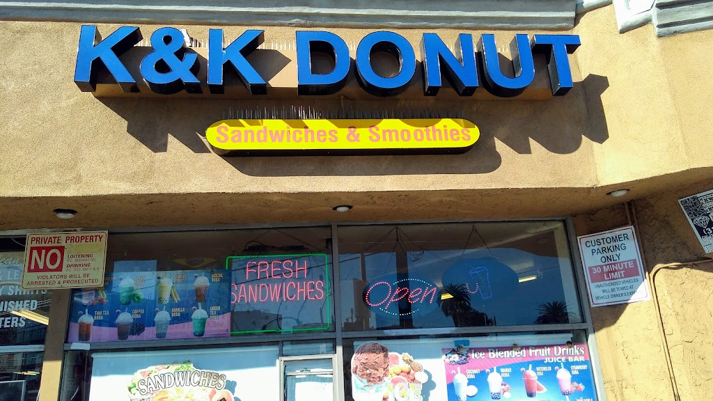 K & K Donuts | 2101 Sunset Blvd, Los Angeles, CA 90026, USA | Phone: (213) 483-7417