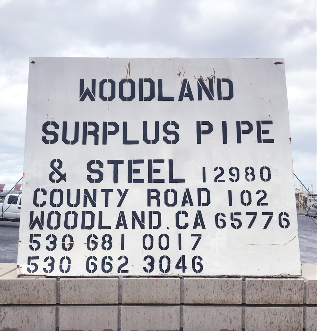 Woodland Surplus Pipe & Steel | 12980 Co Rd 102, Yolo, CA 95697, USA | Phone: (530) 662-1130