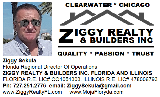 Ziggy Realty & Builders Inc. | 2470 Sunset Point Rd, Clearwater, FL 33763, USA | Phone: (727) 251-2776