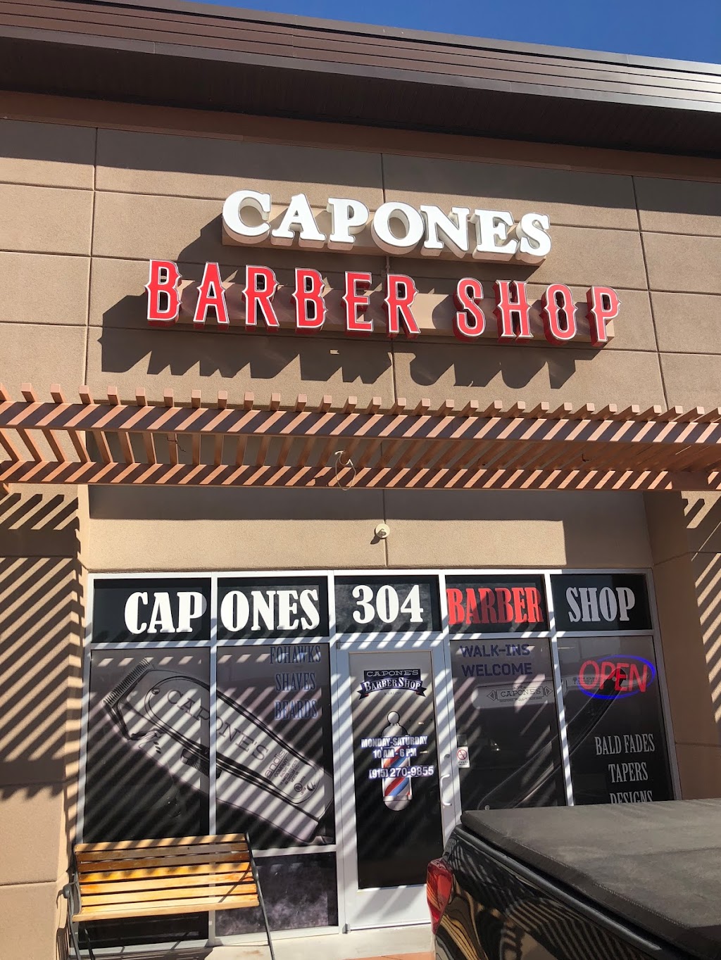 Capones Barber Shop | 12302 Montana Ave #304, El Paso, TX 79938, USA | Phone: (915) 270-9855