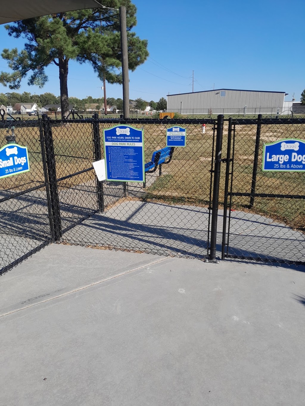 Dunn Dog Park | 701 N Ashe Ave, Dunn, NC 28334, USA | Phone: (910) 892-2976