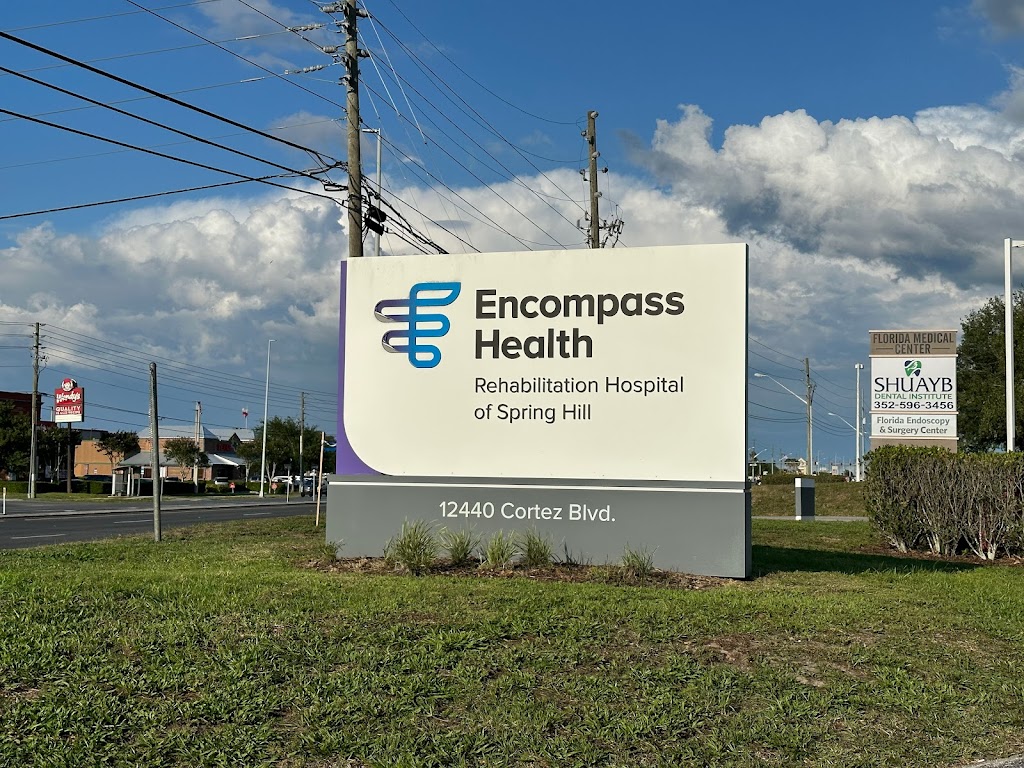 Encompass Health Rehabilitation Hospital of Spring Hill | 12440 Cortez Blvd, Brooksville, FL 34613, USA | Phone: (352) 592-4250