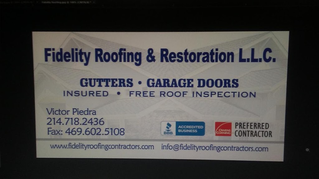 Fidelity Roofing & Restoration L.L.C. | 263 N Munson Rd, Royse City, TX 75189 | Phone: (214) 718-2436
