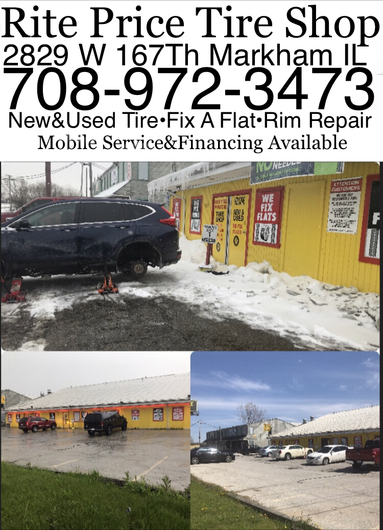 Rite price tire shop | 2829 W 167th St, Hazel Crest, IL 60429, USA | Phone: (708) 972-3473