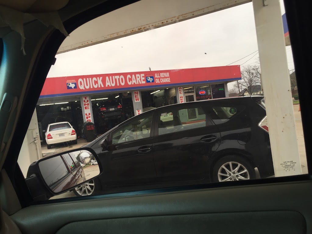 QUICK AUTO CARE | 2401 Finley Rd, Irving, TX 75062, USA | Phone: (972) 570-0288