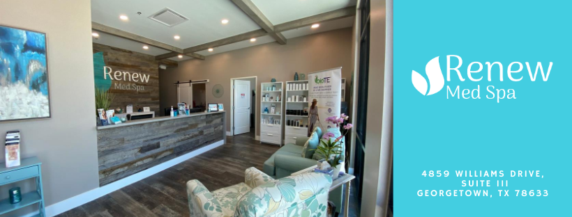 Renew Med Spa | 4859 Williams Dr Ste 111, Georgetown, TX 78633, USA | Phone: (512) 413-7960