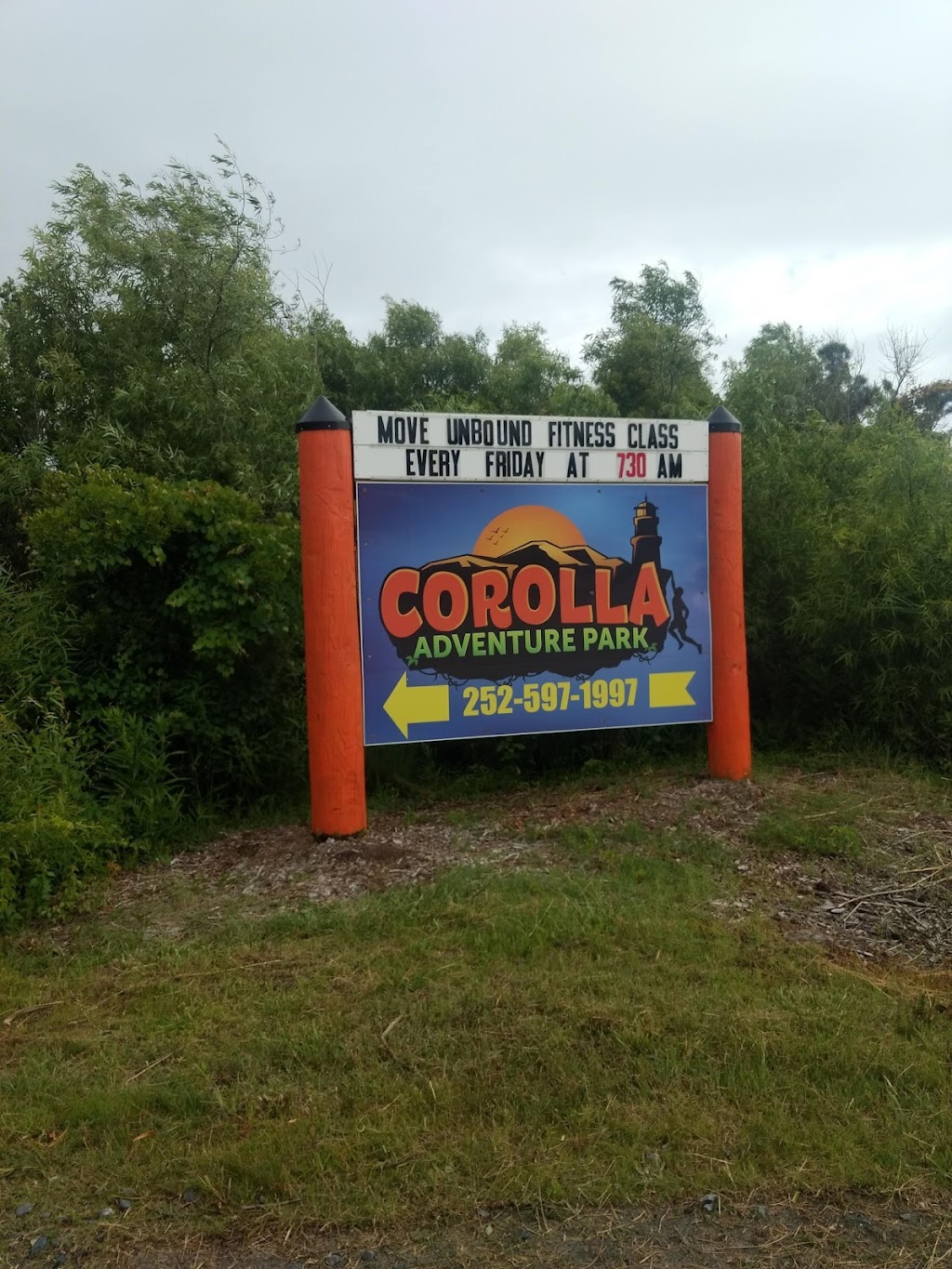 Corolla Adventure Park | 1215 Ponton Ln, Corolla, NC 27927, USA | Phone: (252) 597-1997