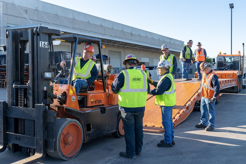 Able Machinery Movers | 600 Westport Pkwy, Grapevine, TX 76051, USA | Phone: (817) 410-8881