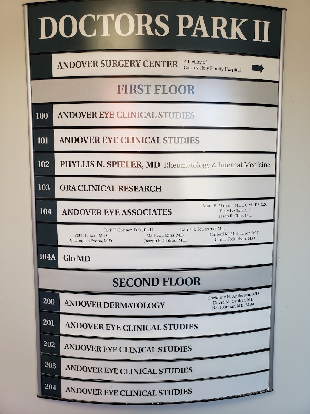 Andover Eye Associates and Optical Center | 138 Haverhill St STE 104, Andover, MA 01810, USA | Phone: (978) 475-0705
