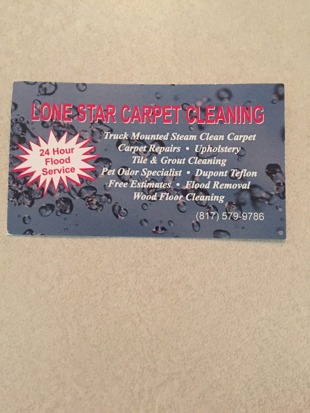 Lone Star Carpet cleaning-granbury tx | 1503 Cheyenne Trail, Granbury, TX 76048, USA | Phone: (817) 579-9786