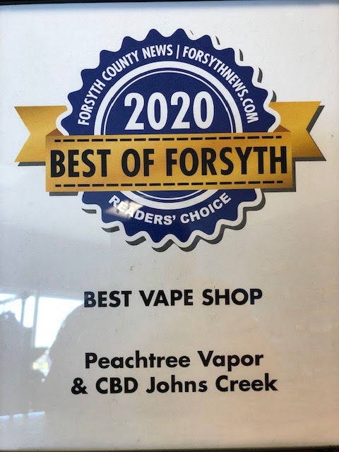 Peachtree Vapor & CBD Johns Creek | 3455 Peachtree Pkwy #210, Suwanee, GA 30024, USA | Phone: (678) 341-9472