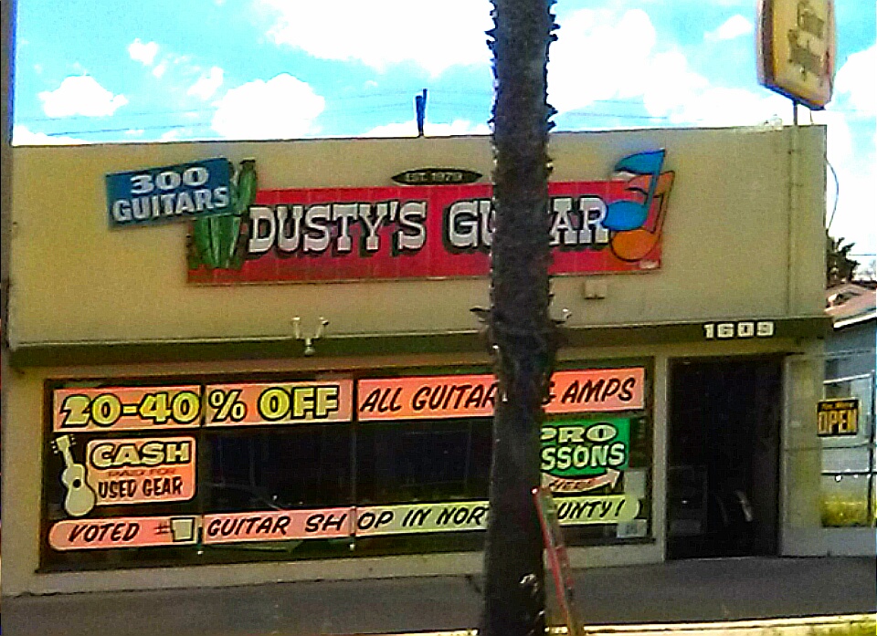 Dustys Guitar | 1609 S Coast Hwy, Oceanside, CA 92054, USA | Phone: (760) 757-6209