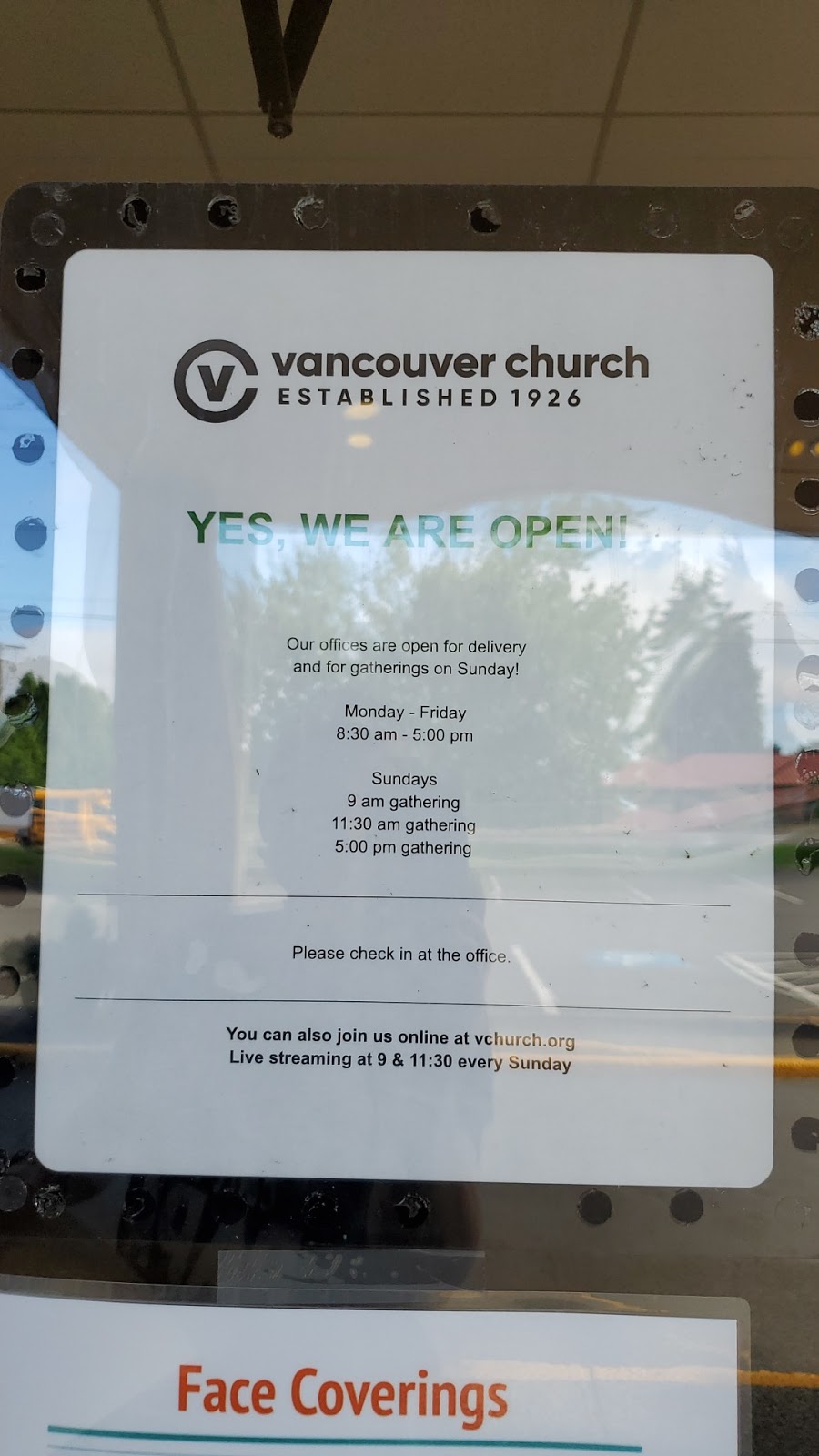 Vancouver Church | 3300 NE 78th St, Vancouver, WA 98665, USA | Phone: (360) 574-1611