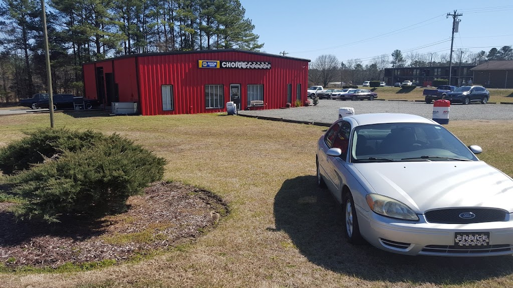 Choice Automotive | 2580 W Lyon Station Rd, Creedmoor, NC 27522, USA | Phone: (919) 528-1561