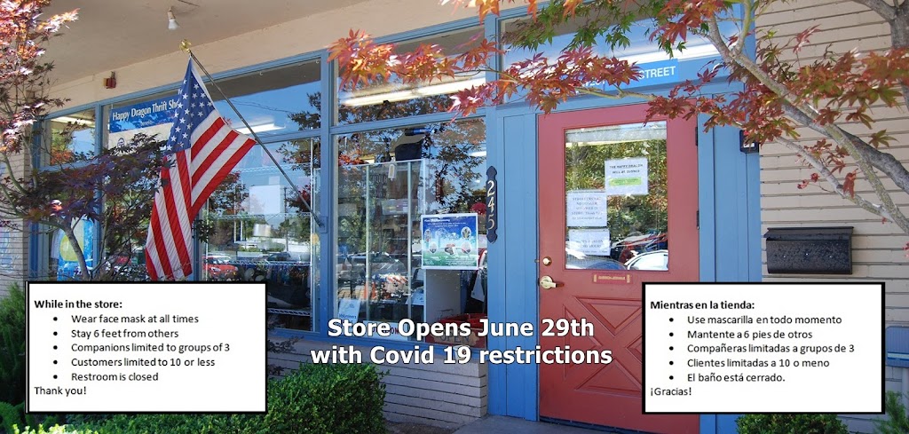 Happy Dragon Thrift Shop | 245 W Main St, Los Gatos, CA 95030, USA | Phone: (408) 354-4072