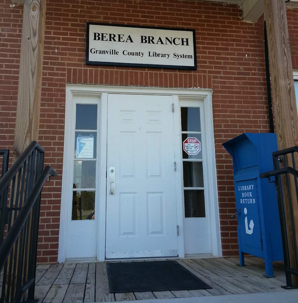 Berea Branch | 1211 US-158, Oxford, NC 27565, USA | Phone: (919) 693-1231