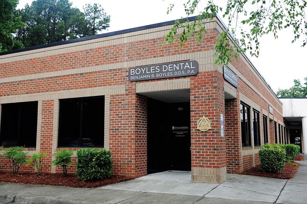 Boyles Dental | 700 Exposition Pl #191, Raleigh, NC 27615, USA | Phone: (919) 847-0150