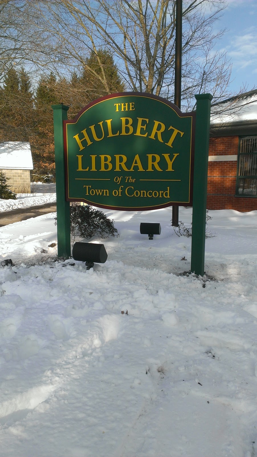 Hulbert Library of the Town of Concord | 18 Chapel St, Springville, NY 14141, USA | Phone: (716) 592-7742