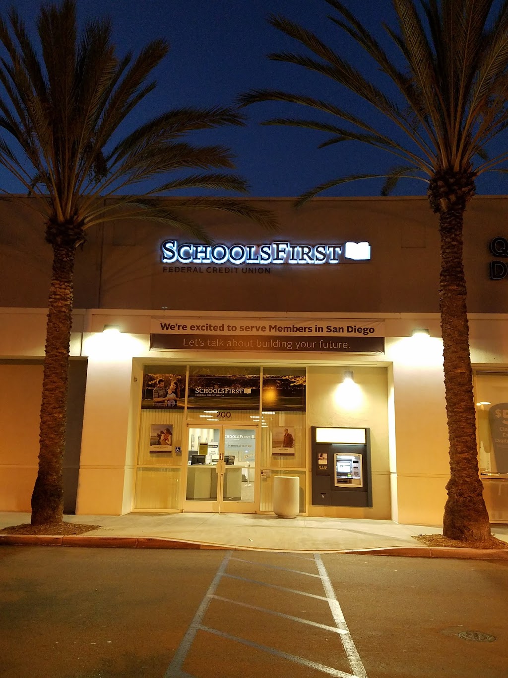SchoolsFirst Federal Credit Union - Oceanside Branch | 3430 Marron Rd #200, Oceanside, CA 92056, USA | Phone: (800) 462-8328