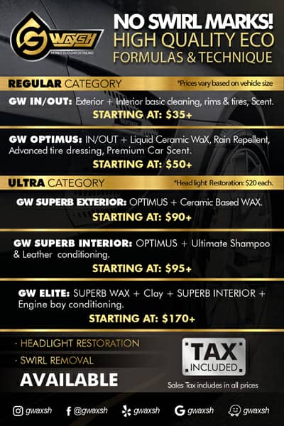 GWAXSH MOBILE by Appointment | 8540 Harding Ave Apt C108A, Miami Beach, FL 33141 | Phone: (786) 694-8158