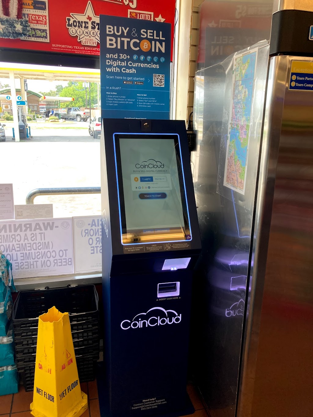 Coin Cloud Bitcoin ATM | 102 W Main St, Lake Dallas, TX 75065, USA | Phone: (940) 326-4568