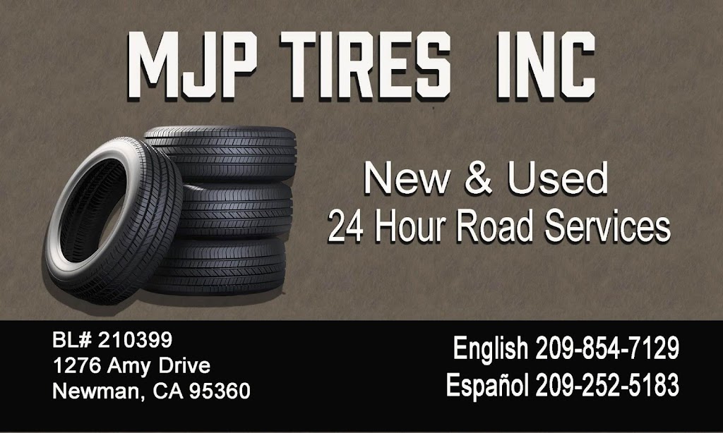 MJP TIRES INC | 1276 Amy Dr, Newman, CA 95360, USA | Phone: (209) 252-5183