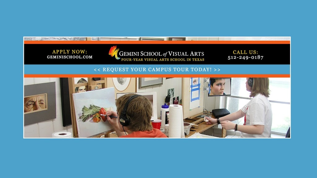 Gemini School of Visual Arts | 12325 Hymeadow Dr suite 3-100, Austin, TX 78750, USA | Phone: (512) 249-0187