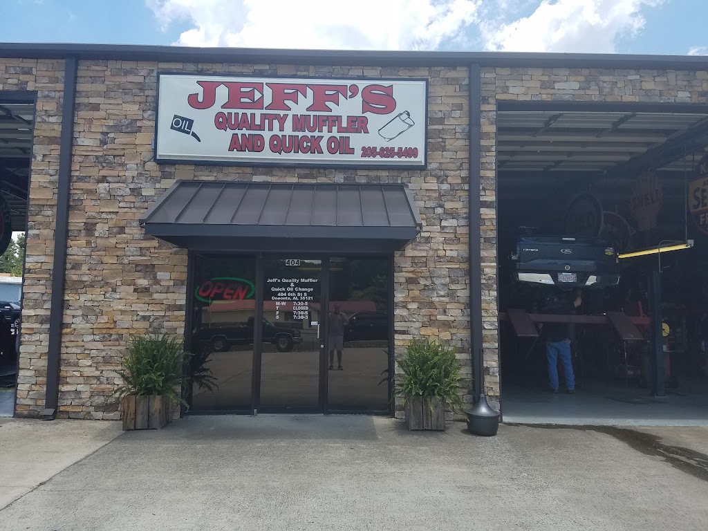 Jeffs Quality Muffler & Pipe | 404 6th St S, Oneonta, AL 35121, USA | Phone: (205) 625-5499