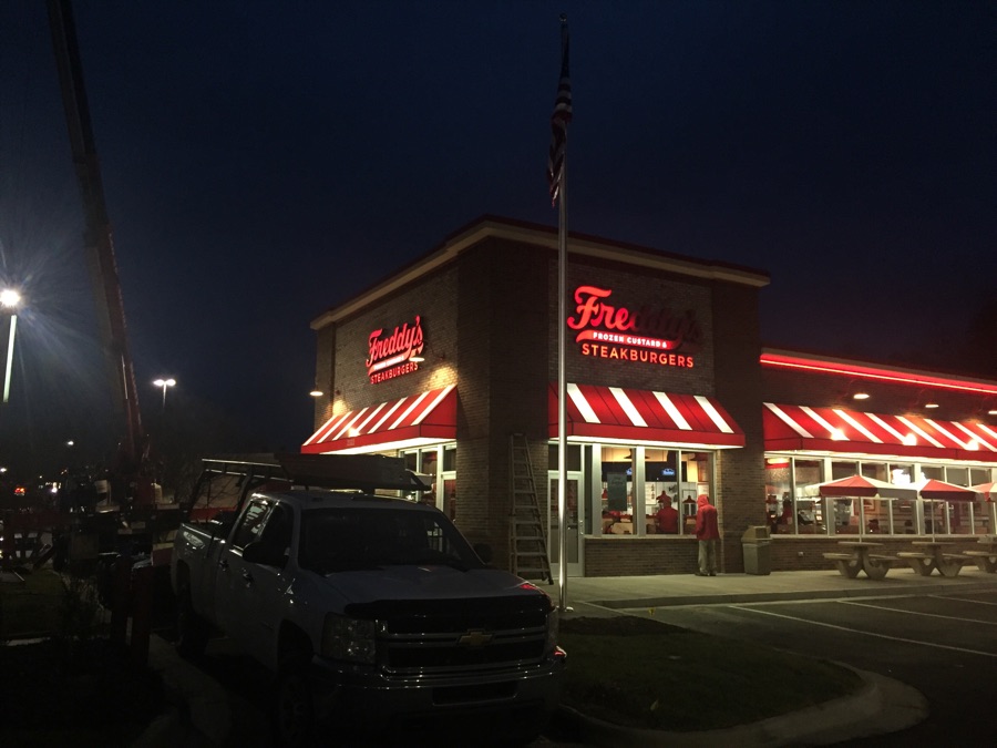 Freddys Frozen Custard & Steakburgers | 2322 Battleground Ave, Greensboro, NC 27408, USA | Phone: (336) 897-7261