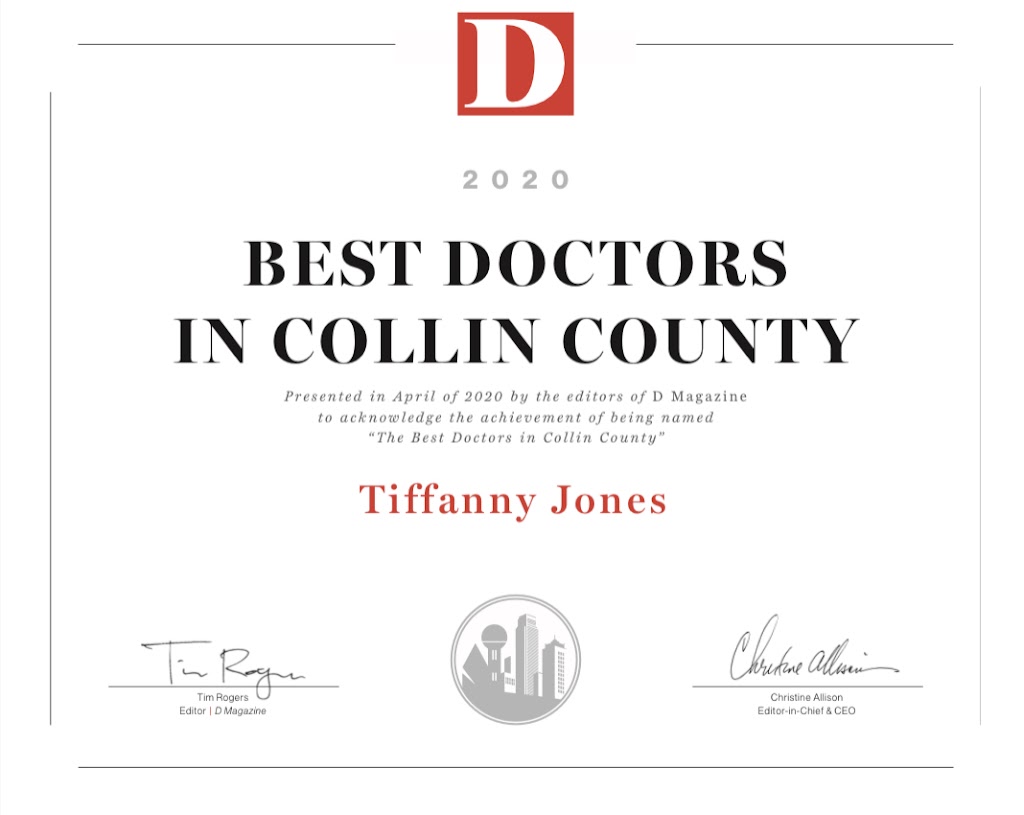 Tiffanny Jones, MD | 13052 Dallas Pkwy Suite 230, Frisco, TX 75034, USA | Phone: (214) 224-0778