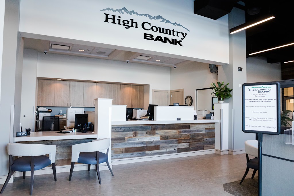 High Country Bank of Longmont | 110 Main St, Longmont, CO 80501 | Phone: (970) 703-6940