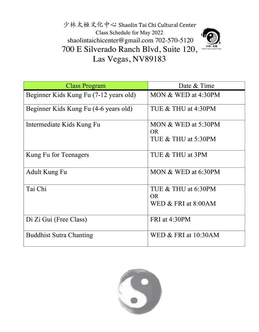 Shaolin Kung Fu & Tai Chi Training | 700 E Silverado Ranch Blvd #120, Las Vegas, NV 89183 | Phone: (702) 570-5120