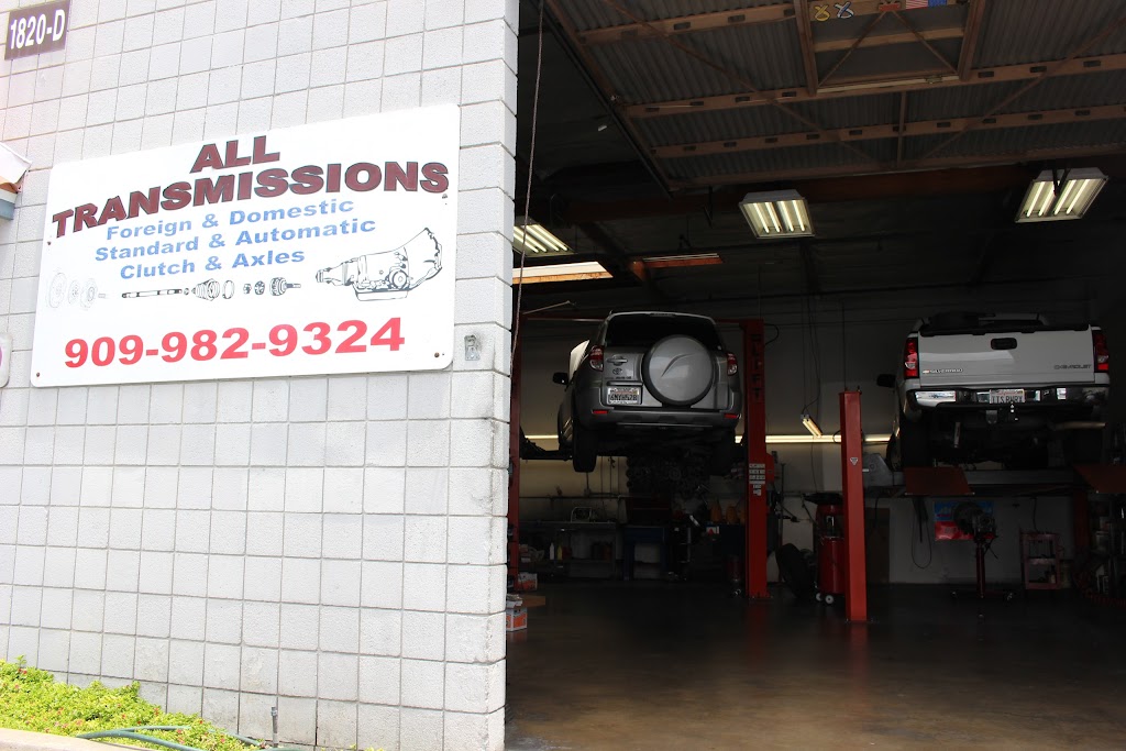 All Transmissions | 1820 W 11th St d, Upland, CA 91786, USA | Phone: (909) 982-9324