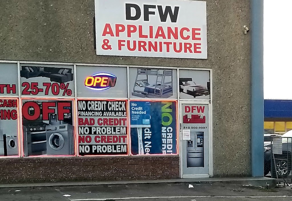 DFW Appliance & Furniture Warehouse | 2613 Alvarado St, San Leandro, CA 94577, USA | Phone: (510) 900-9997