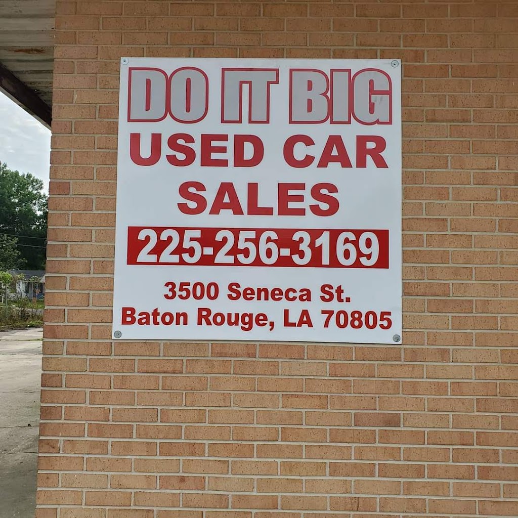 Do it Big used Car Sales | 3500 Seneca St, Baton Rouge, LA 70805, USA | Phone: (225) 256-3169