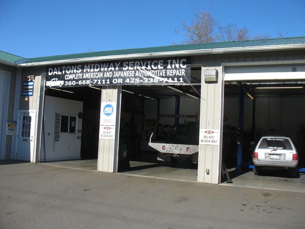 Daltons Midway Service - car repair  | Photo 1 of 10 | Address: 16326 WA-9 Unit A, Snohomish, WA 98296, USA | Phone: (360) 668-7111