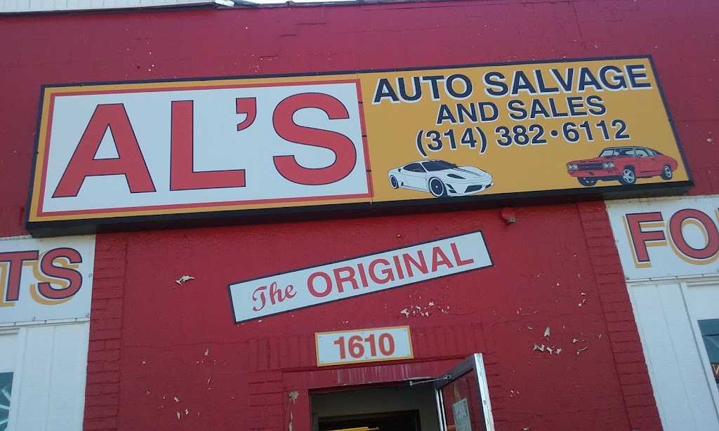 Als Auto Salvage | 1610 Lucas and Hunt Rd, St. Louis, MO 63133, USA | Phone: (314) 382-6112